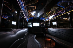 Party Bus Rental Service 30 Person Austin wedding wine brewery concert transportation shuttling limo buses and charters