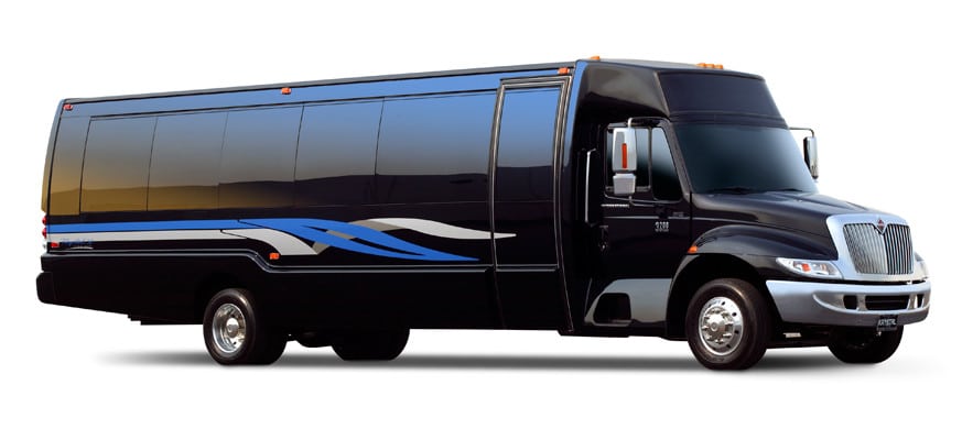 Party Bus Limo Bus Rental Services Transportation Austin luxury executive