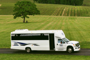 Driftwood Wine Tasting Tours Party Bus vineyard