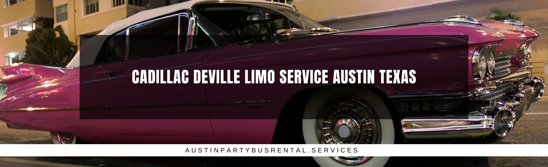 Cadillac Deville Limo Service Austin Texas