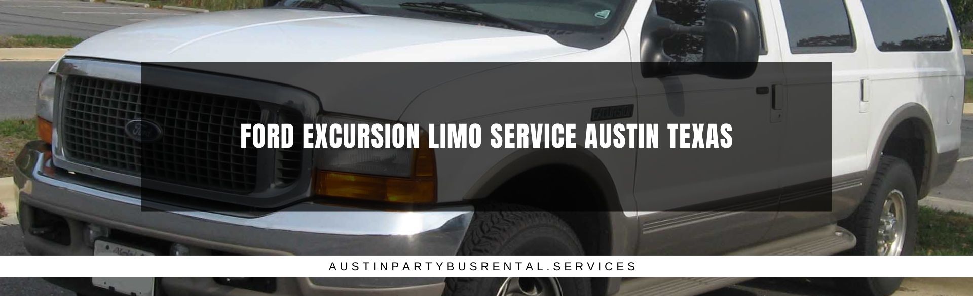 Ford Excursion Limo Service Austin Texas