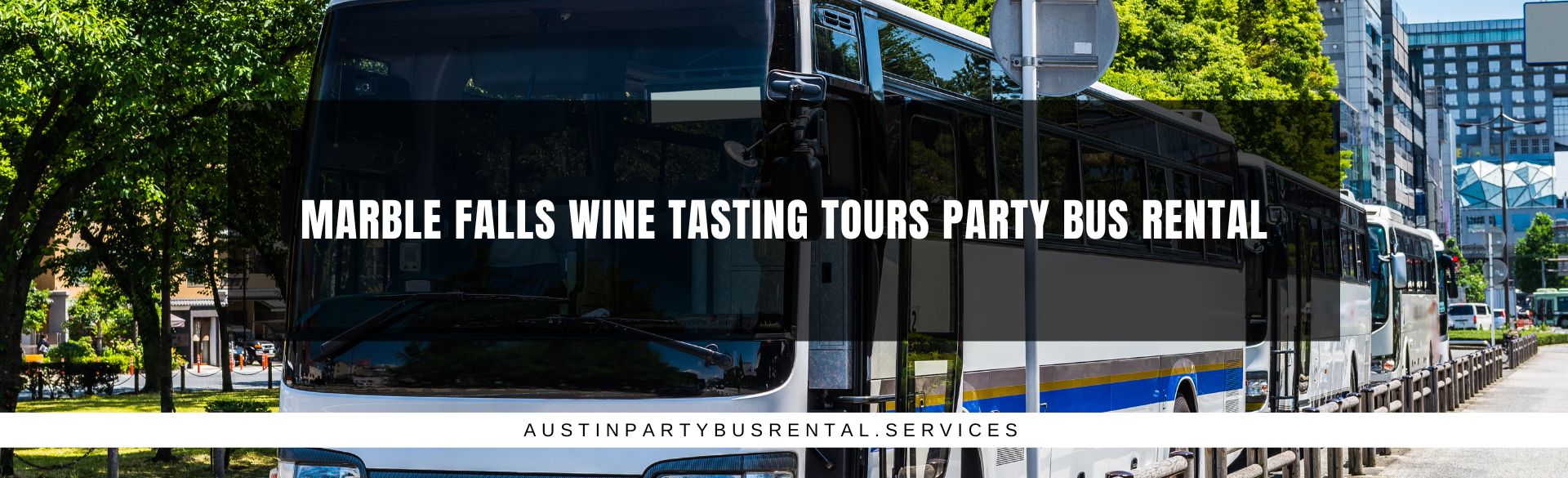 Marble Falls Wine Tasting Tours Party Bus Rental