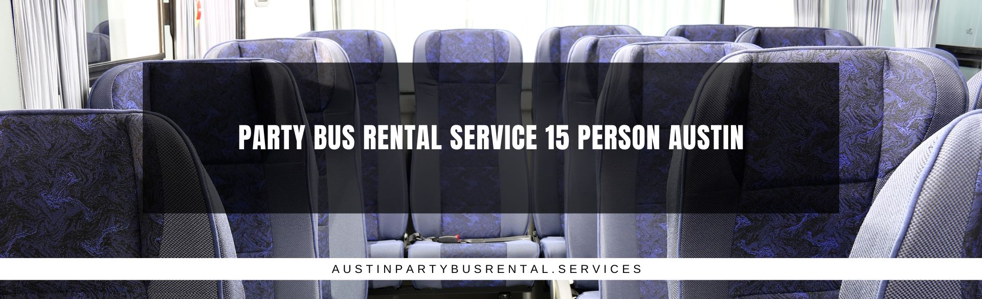 Party Bus Rental Service 15 Person Austin
