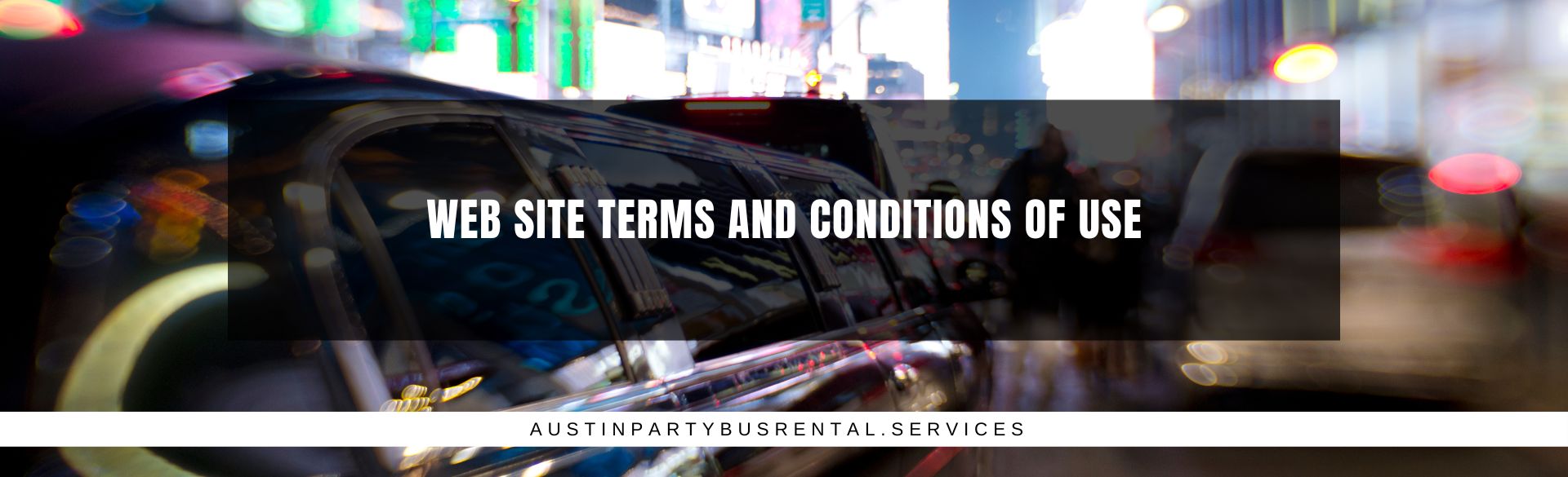 WEB SITE TERMS AND CONDITIONS OF USE