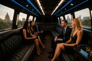 how to guide for stretch limo party bus rentals in austin texas